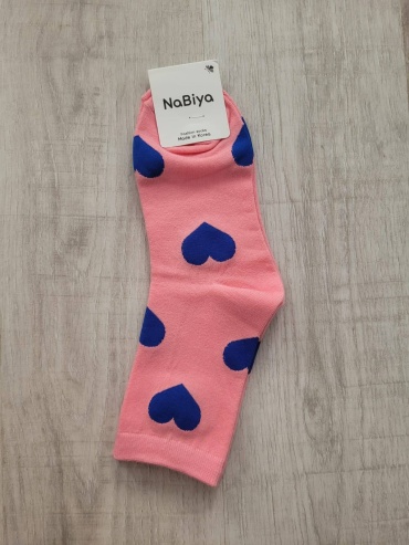 Носки NaBiya 1 пара синий, розовый 36-39