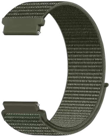 Ремешок BOGEMA для Samsung Galaxy Watch3, Galaxy Watch4, Galaxy Watch4 Classic, Galaxy Watch5, Galaxy Watch5 Pro, Galaxy Watch Active, Galaxy Watch Active2, Galaxy Watch6 Classic, Galaxy Watch6, Galaxy Watch FE, Galaxy Watch 7 зеленый