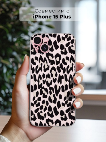 Чехол для Apple iPhone 15 Plus рисунок