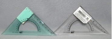 Линейка ТТ10, 10 см, 1 шт, пластик, мультиколор