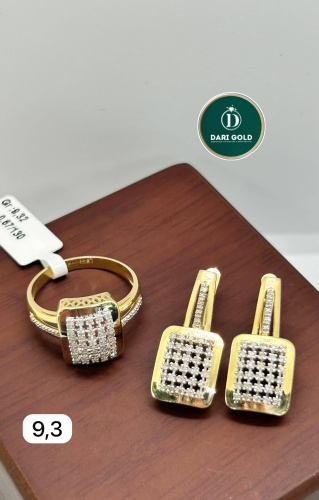 DARI GOLD 77777 вес 9.3 г золото, бриллиант