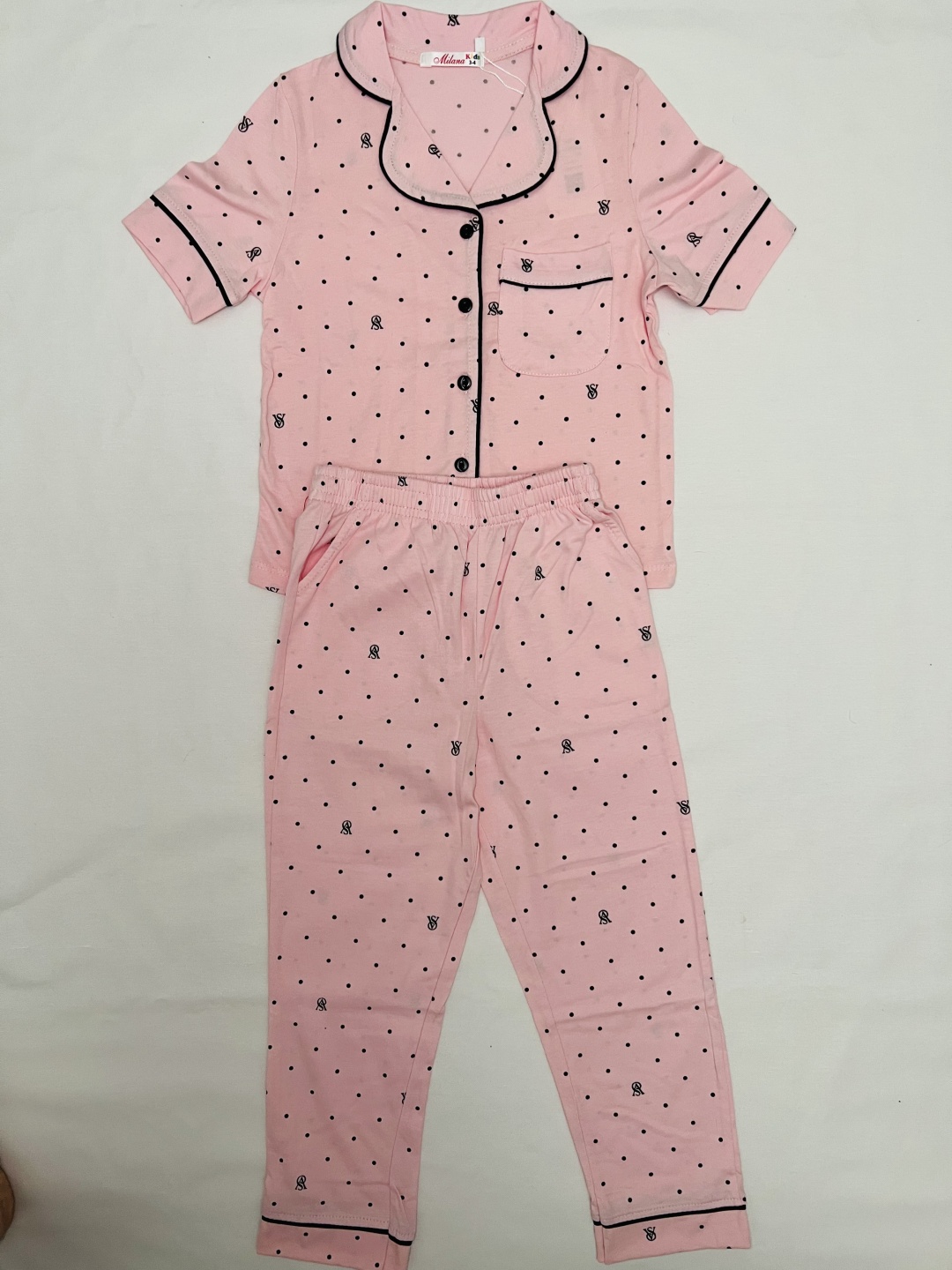 Пижама MILANA Kids розовый
