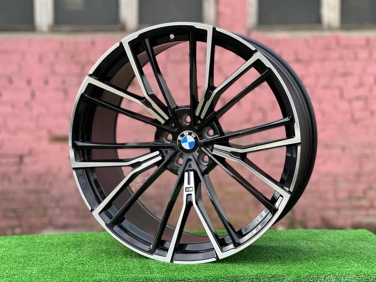 KOKO bmw-846m-5537_2-GLOSS BLACK FACE 8.5/9.5x20/5x112 D66.6 ET26 4 диска черный