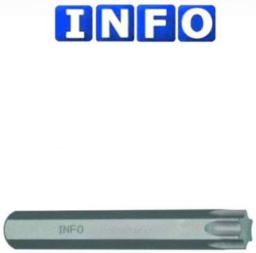 Info бита 9767545 Бита-Torx T45 75мм (длинная) 1 шт