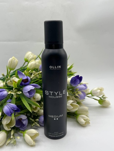 Ollin Professional Style Medium мусс средняя фиксация 250 мл