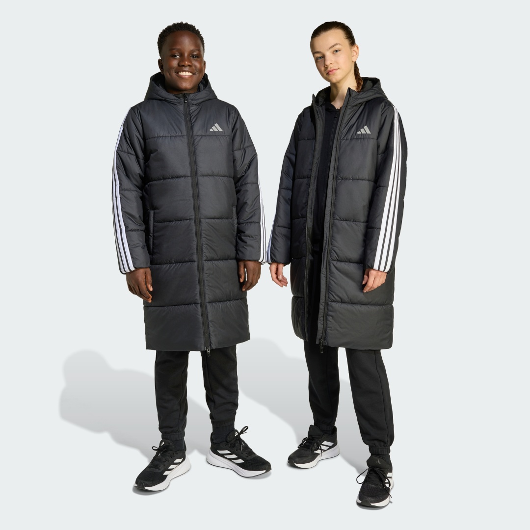 Пальто adidas черный