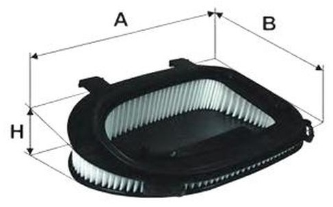 FILTRON воздушный фильтр AK3626