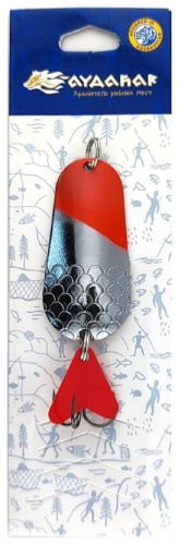 Блесна Айдхар Шторлинг №4 1 шт 55 мм B003 Silver Red Flash