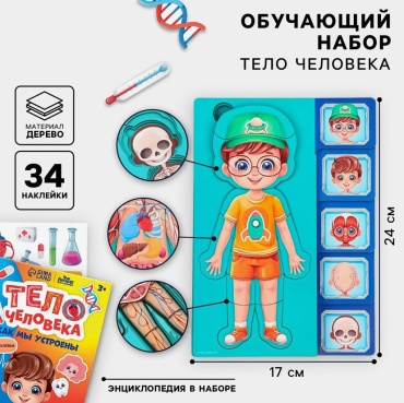 Обучающий набор Sima-land Тело человека