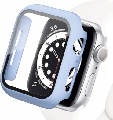 Чехол BOGEMA для Apple Watch Series 7,8,9 / 45mm голубой