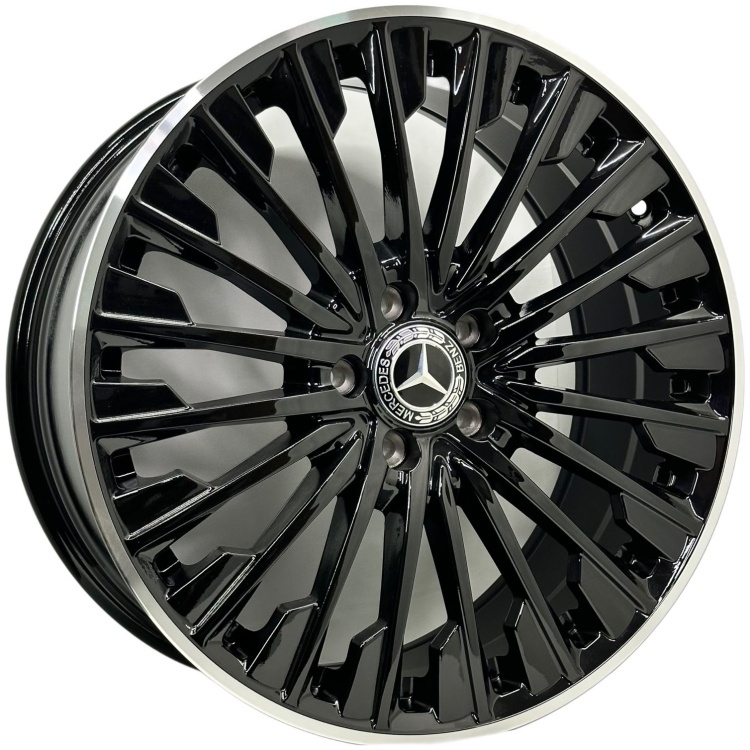 Top Grade 3062 MB E class 8/9x19/5x112 D66.5 ET36.42 4 диска черный, серебристый