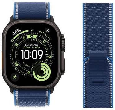 Ремешок BOGEMA для Apple Watch Series 10, Watch Series 11 синий