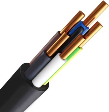 Кабель ВВГнг(А)-LS 5x1.5, 1 м