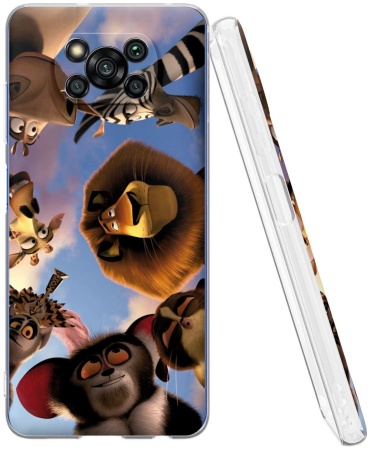 Чехол Mcover для POCO POCO X3/X3 Pro рисунок