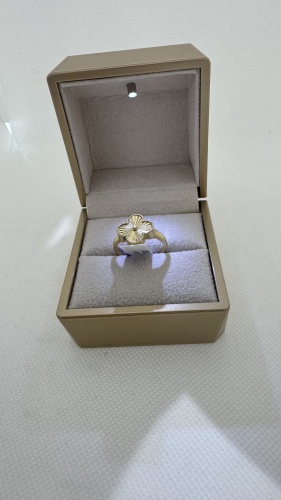 DiamonD 456783456 размер 18 вес 2.52 г золото, без вставок