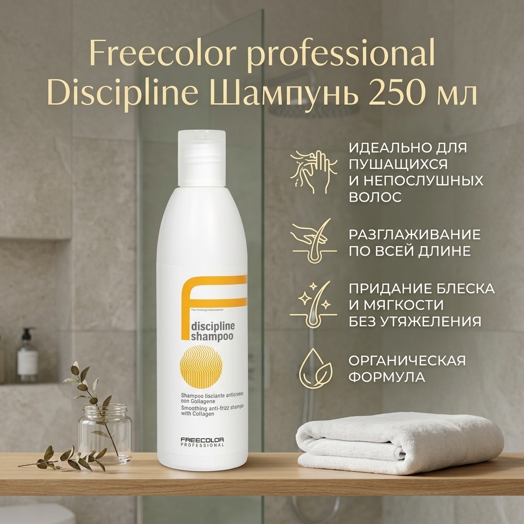Freecolor professional Discipline шампунь 250 мл