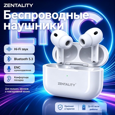 Наушники ZENTALITY HM-FPG5 белый