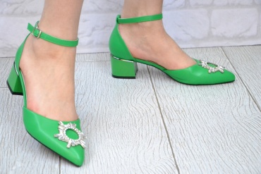 Туфли GLAMOUR зеленый