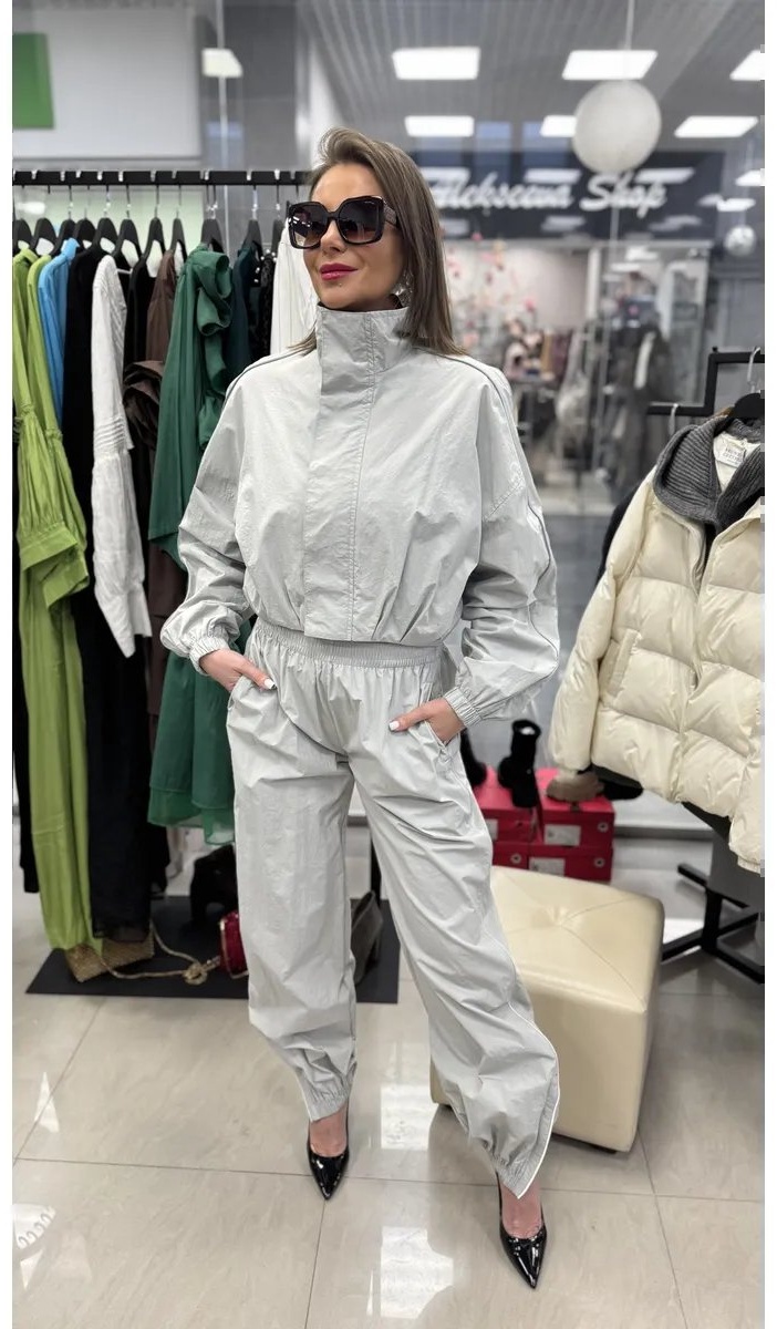 Спортивный костюм Sofi Shop серый