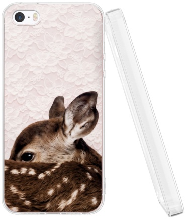 Чехол Mcover для Apple iPhone 5, iPhone 5S, iPhone SE рисунок