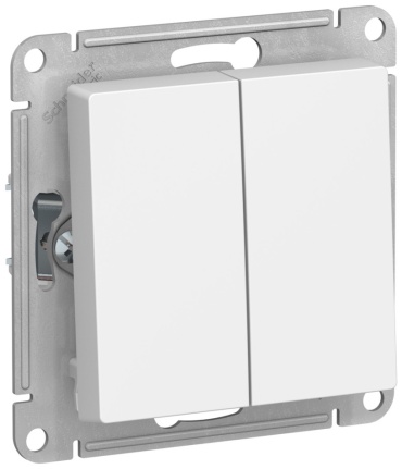 Выключатель клавишный Systeme electric ATN001365, белый