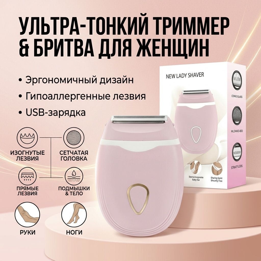 Электробритва MLOHKO-800 сеточная