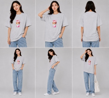 Футболка MDsSTORE Vintage Vibes серый