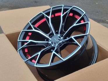 Rgw134 8x15/4x100/114.3 D73.1 ET15 4 диска черный, серебристый, графит