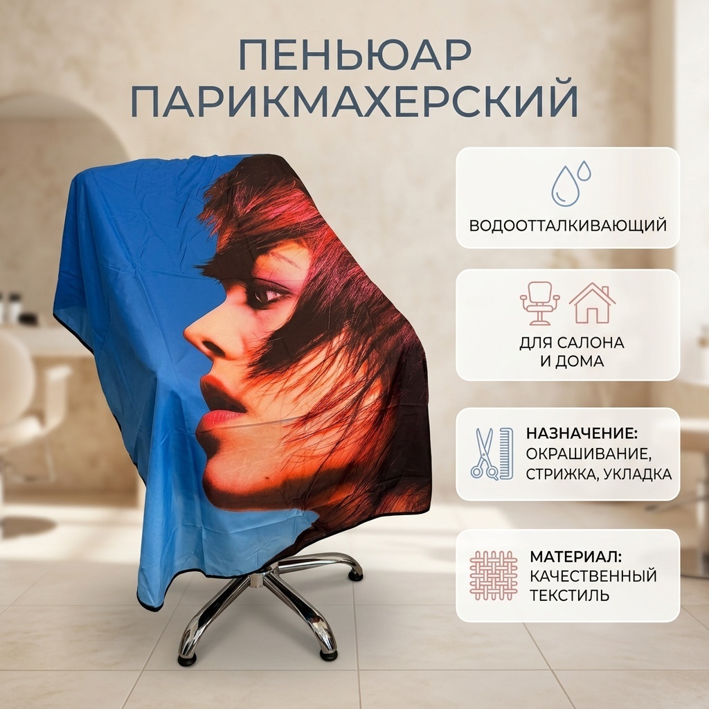 Пеньюар мультиколор