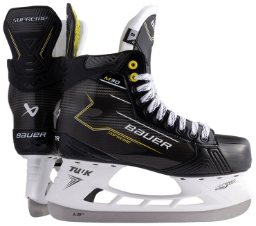 Bauer S24 Supreme M30 Skate-Sr 2E 1063309 хоккейные черный