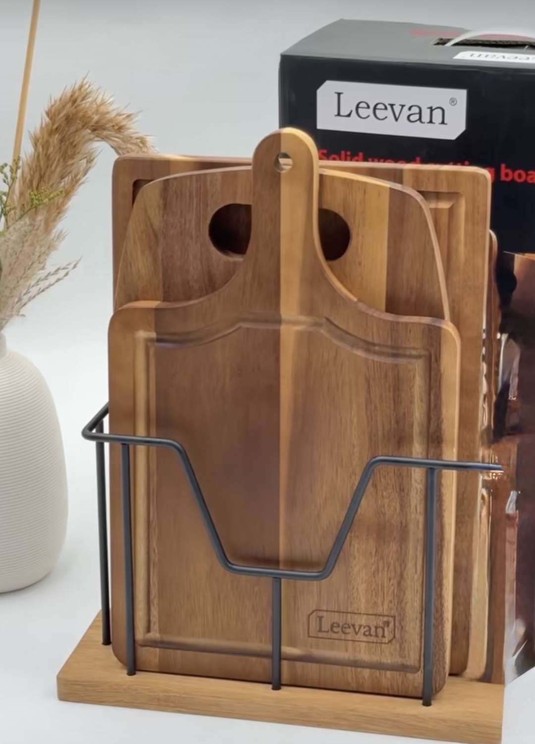Leevan набор разделочных досок Базовая коллекция Leevan 315 3 шт, дерево