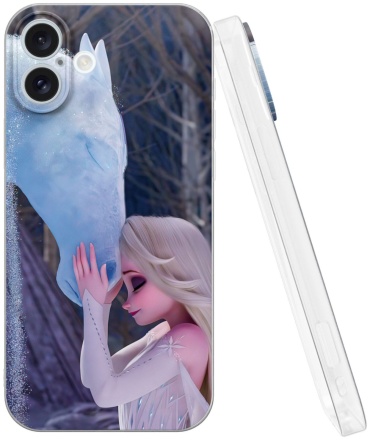 Чехол Mcover для Apple iPhone 16 Plus рисунок