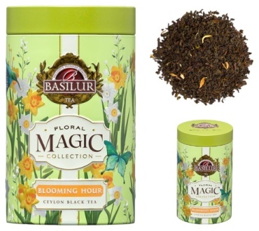 Чай Basilur Floral Magic Blooming Hour черный листовой 75 г