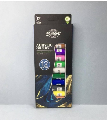 Акриловые Baroque Акриловые краски 12 Color 12 шт 12 мл