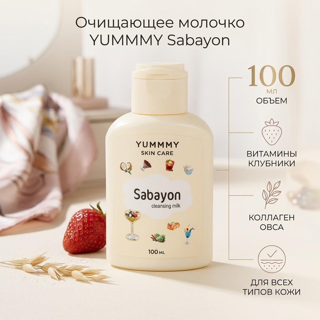 YUMMMY Sabayon молочко 100 мл