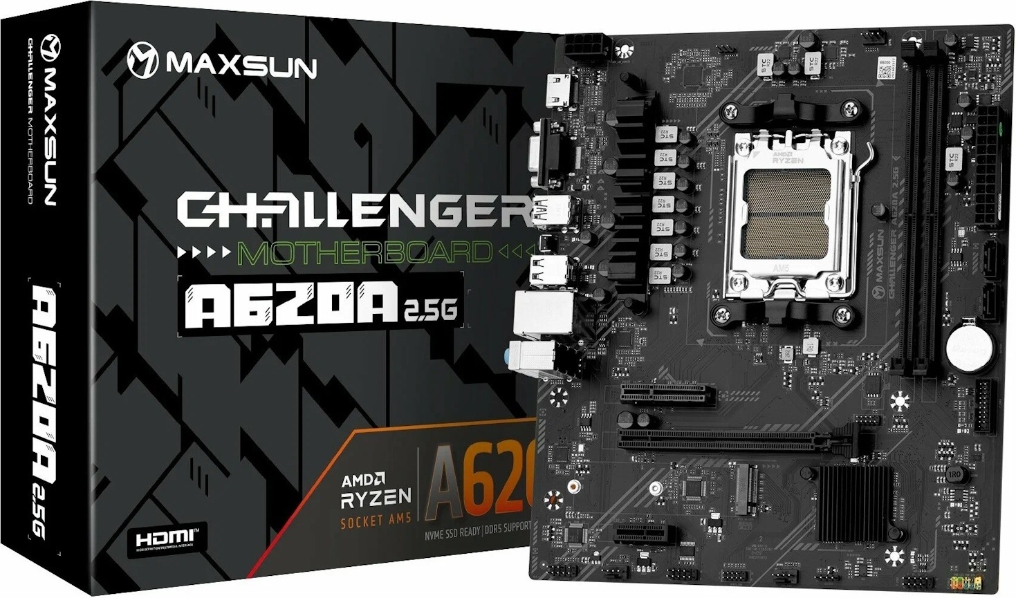 Материнская плата MAXSUN Challenger A620A 2.5G