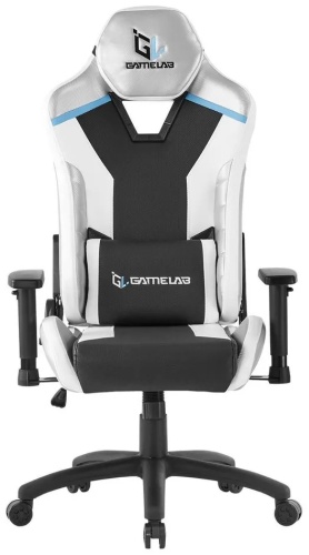 Игровое кресло GameLab 400220748, черный, белый