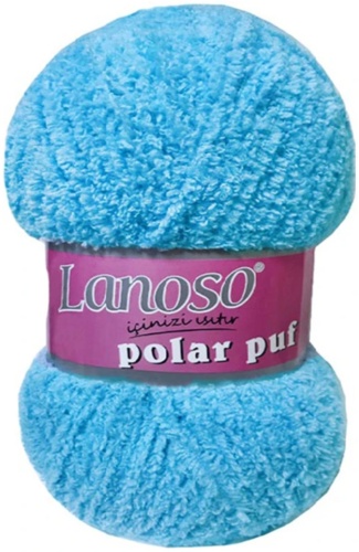 Моток Lanoso POLAR PUF 916 Бирюзовый 160 м 100 г