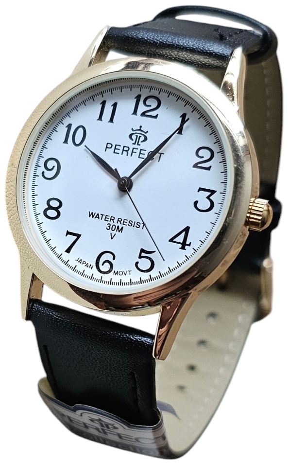 Кварцевые PERFECT PF 009 gold нержавеющая сталь