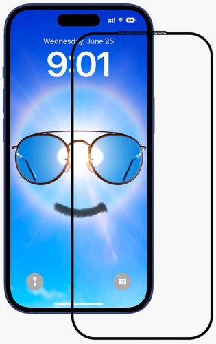 Стекло ANANK для Apple iPhone 17 Pro Max черный