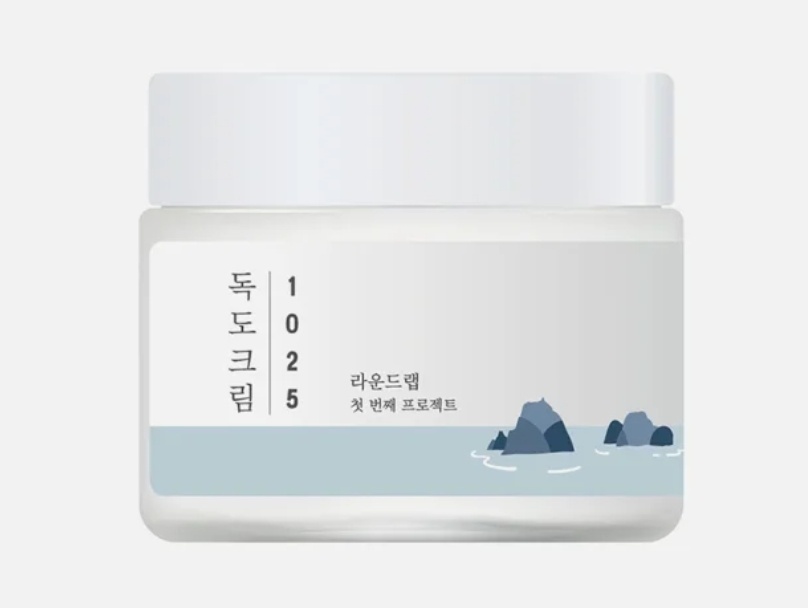 Round Lab крем 1025 Dokdo для лица, для зоны декольте 80 мл, фото 3