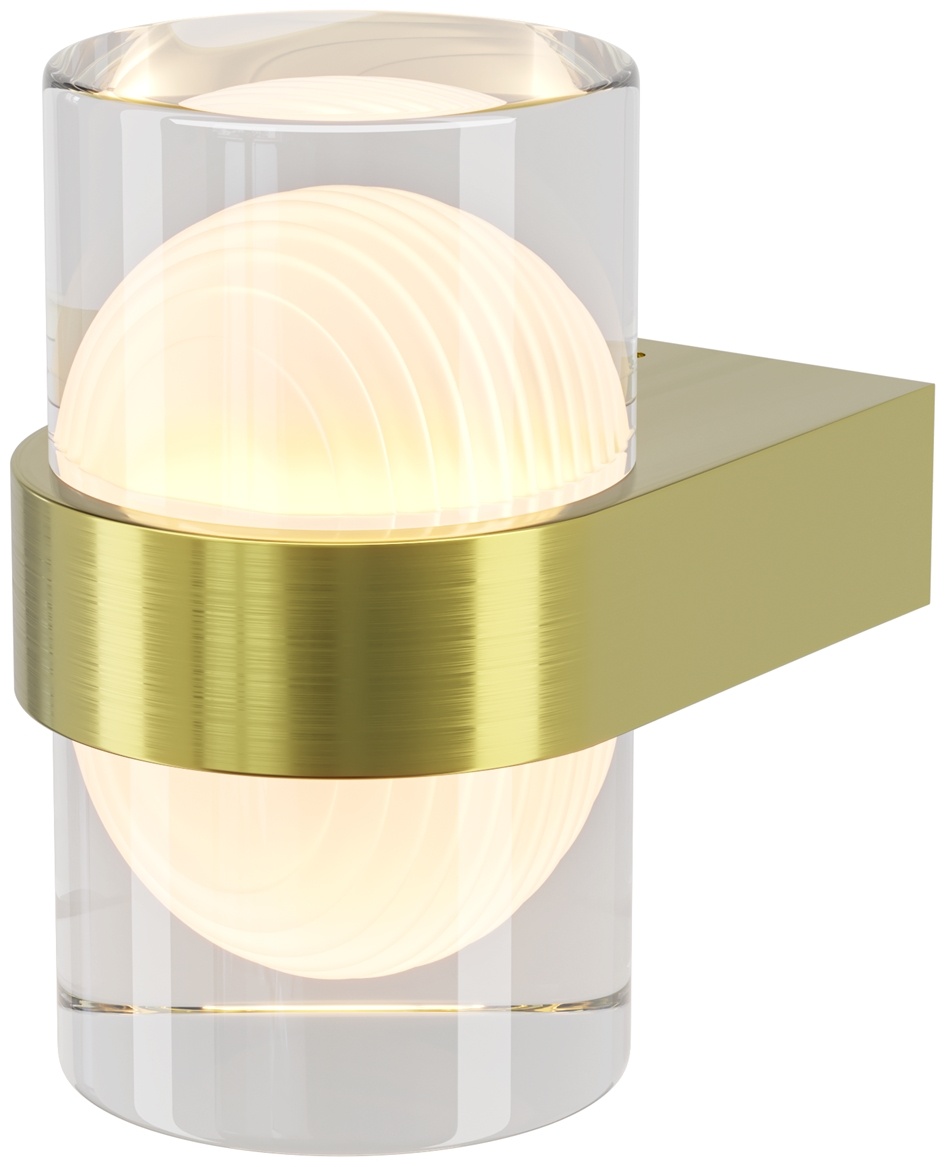 Бра настенный Maytoni LED, латунь