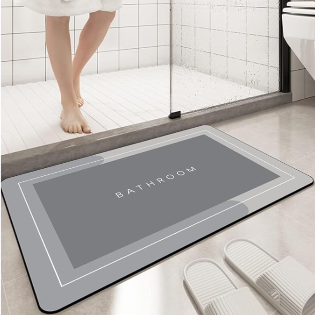 MIA HOME коврик 2023-137 60x40 см, диатомит, резина, полиэстер