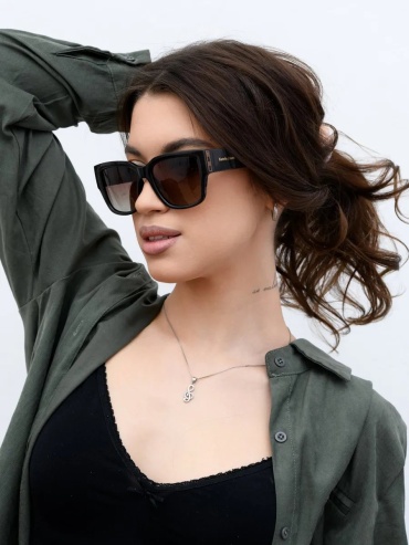 KATRIN JONES солнцезащитные очки квадратные градиент