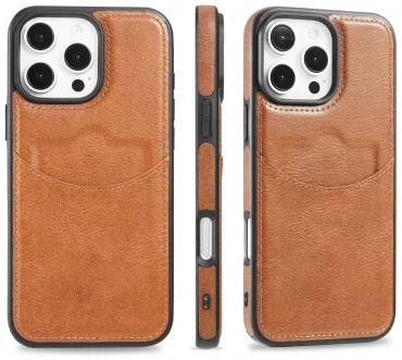 Чехол MORE для Apple iPhone 13, iPhone 14 коричневый