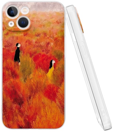 Чехол Mcover для Apple iPhone 13 рисунок