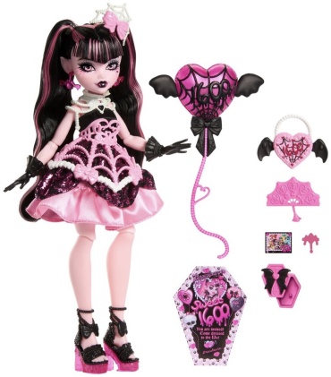 Кукла-модель Mattel Monster High Дракулаура, Scary Sweet1600 25 см