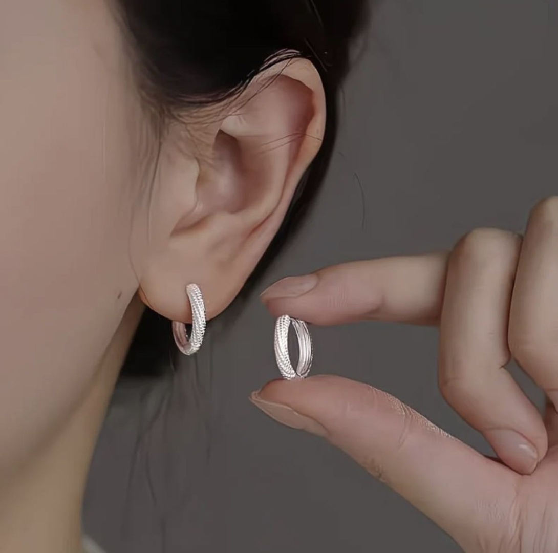 Серьги AKA shop 734277486 вес 2.1 г серебро, без вставок
