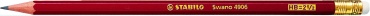 Карандаш STABILO 4906/HB, 1 шт, твёрдость HB