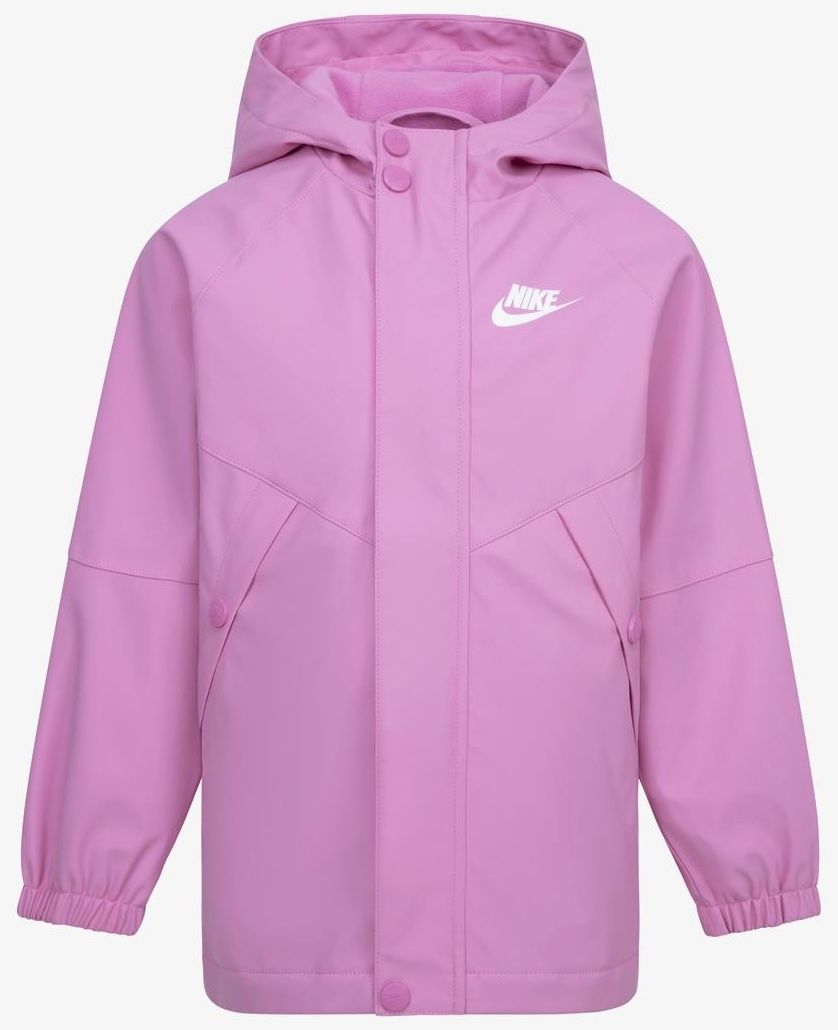 Демисезонная куртка Nike белый, розовый